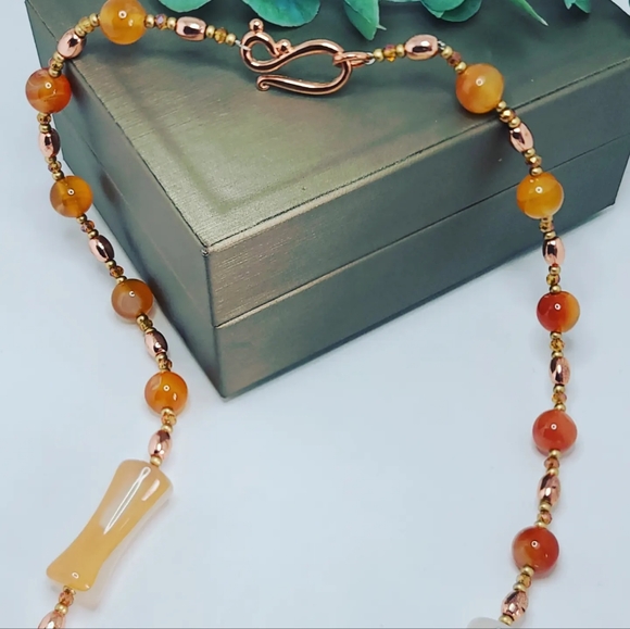 Carnelian necklace - Picture 2 of 4